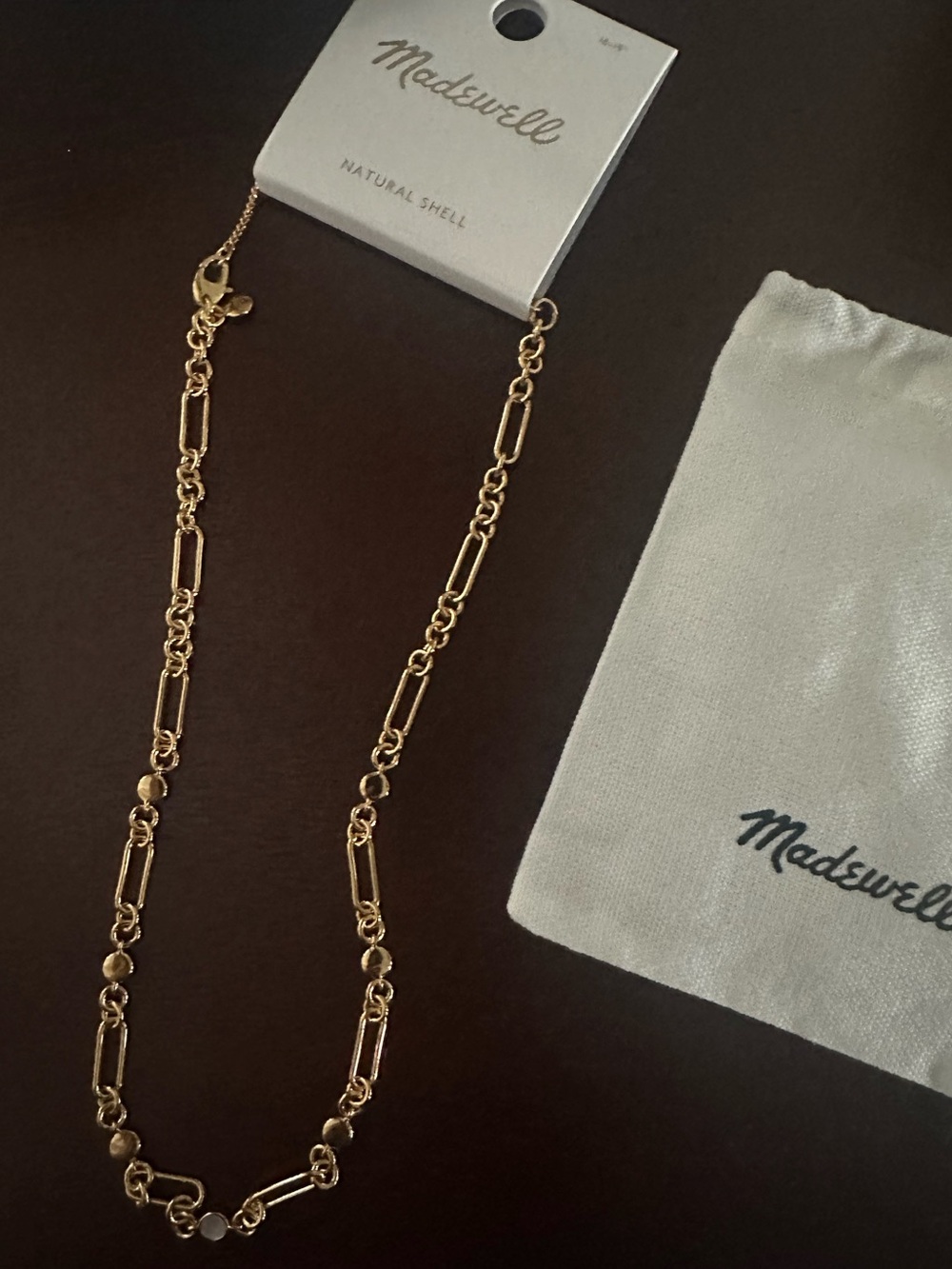 Madewell Mother-of-Pearl Chain Necklace - Picture 4 of 5
